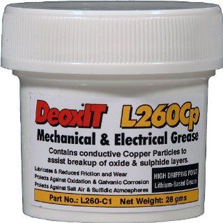 DeoxIT L260 Grease L260Cp, jar copper particles 28 g   L260 C1: Home Improvement