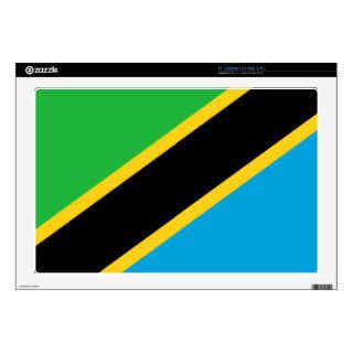 Flag of Tanzania Skin For Laptop