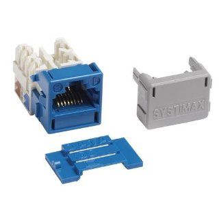 MGS600 318: SYSTIMAX GigaSPEED® X10D MGS600 Series Information Outlet, Blue: Industrial & Scientific