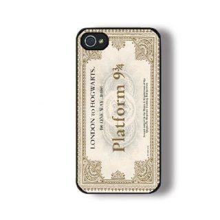 Rokc Trading Harry Potter Movie Series Hogwarts Express Train Ticket iPhone 4/4s Case, Rubber Silicone Harry Potter iphone 4 Case (White): Cell Phones & Accessories