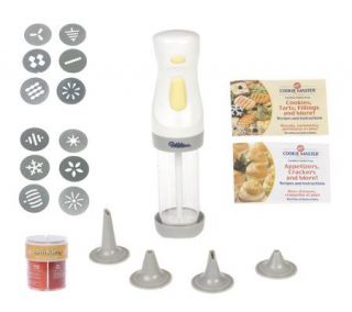 Wilton Cookie Master BatteryOperated Cookie Press w/Accessories —