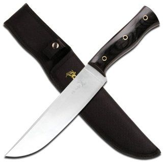 Elk Ridge ER 271WD Outdoor Fixed Blade Knife 15 Inch Overall : Hunting Knives : Sports & Outdoors