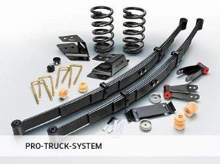 2007 2008 CHEVY CHEVROLET Tahoe Pro Truck System Lowering Kit Incl. Front Coil Springs Rear Shackles And Springhangers: Automotive