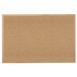 Ghent 4 x 8 Feet Wood Frame   Natural Cork Board (WK48)  Combination Presentation And Display Boards 