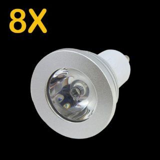 Shop Multi Color Decoration Light GU10 3 Watt RGB LED Light Bulb with Remote lights for home (8*GU10 85 265V 3W RGB) at the  Home Dcor Store. Find the latest styles with the lowest prices from Liying