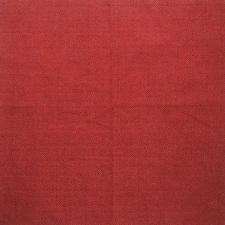 Hanover Geometric Check Claret Red 84 Inch Long Cotton Shower Curtain (Unlined)  