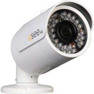 Q See QCN8004B 1080p High Definition Weatherproof IP Bullet Camera with 100 Feet Night Vision (White) : Outdoor High Definition Night Vision Security Camera : Camera & Photo
