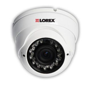 LOREX LDC7081 Varifocal Super Plus Indoor/Outdoor Dome Security Camera (White) : Camera & Photo