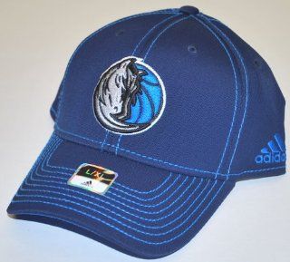 Dallas Mavericks Adidas Basic Logo FlexFit Tactel Hat Cap Navy NBA (L/XL)  Sports Fan Baseball Caps  Sports & Outdoors