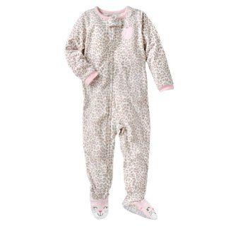 Carter's Girls Micro Fleece Footed Blanket Sleeper Pajama Pink Heart (18 Months) : Infant And Toddler Sleepers : Baby