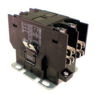CONTACTOR 2 POLE 40 AMP ONETRIP PARTS HEAVY DUTY ENCLOSED REPLACEMENT FOR CARRIER BRYANT PAYNE P282 0421: Home Improvement