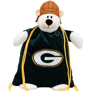 Green Bay Packers NFL Plush Mascot Backpack Pal : Sports Fan Backpacks : Sports & Outdoors