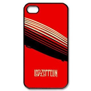 Custom Led Zeppelin Case for iPhone 4 4S PP 1339: Cell Phones & Accessories