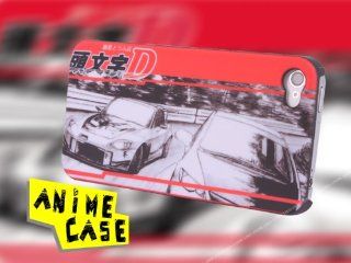 iPhone 4 & 4S HARD CASE anime INITIAL D + FREE Screen Protector (C277 0011): Cell Phones & Accessories