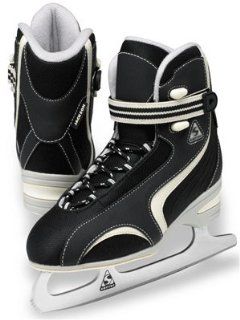Jackson Softec Classic ST2200   Black/White Women's Size 7 : Ice Skating Figure Skates : Sports & Outdoors