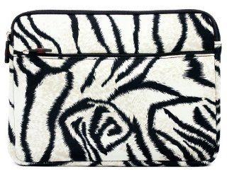 Tiger Universal Neoprene Sleeve Pouch with Front Zipper Pocket [Glove Series] for Huawei Mediapad S7 301W Tablet + EnvyDeal Velcro Cord Tie: Electronics