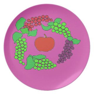 Grapes Party Plates