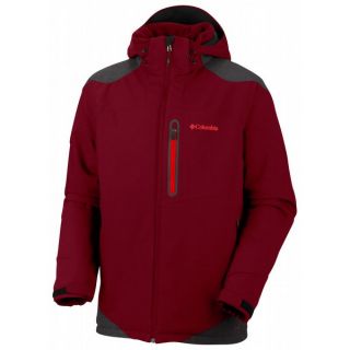 Columbia Extraction Point Jacket Red Element/Blade/Hot Rod Zips