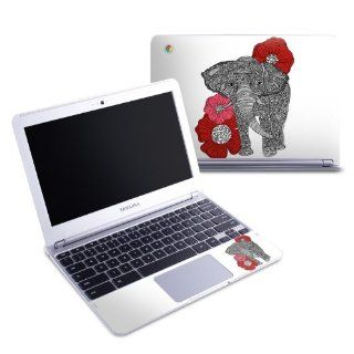 The Elephant Design Protective Decal Skin Sticker (High Gloss Coating) for Samsung Chromebook 11.6 inch XE303C12 Notebook: Computers & Accessories