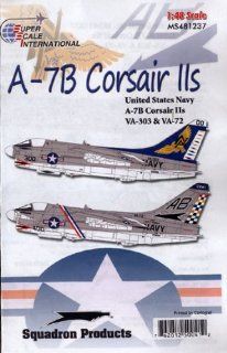 A 7 B Corsair II: VA 303, VA 72 (1/48 decals): Toys & Games