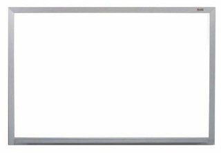 Marsh Industries Pr 304 00Lg Pro Rite 36X48 Aluminum Trim Porcelain Markerboard   White : Dry Erase Boards : Office Products