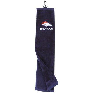 NFL Denver Broncos Embroidered Tri Fold Golf Towel  Sports & Outdoors