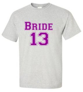 Bride 2012 Wedding T Shirt ash 4XL: Clothing