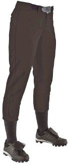 Custom Pro T3 Premium Low Rise Fastpitch Softball Pants BLACK   BELT LOOPS W2XL   WITH BELT LOOPS : Baseball And Softball Pants : Sports & Outdoors