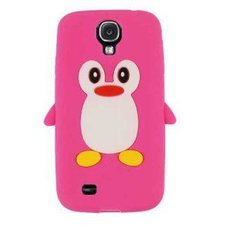 Cell Armor SAMGS4 NOV C14 MA Hybrid Case for Samsung Galaxy S4   Retail Packaging   Magenta Penguin: Cell Phones & Accessories