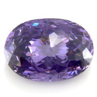 321cts Huge Oval Cut 41*29mm Lavender Cubic Zirconia Stone VVS Grade Amazing: Jewelry