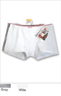Hanes Authentic Boxer Brief 49AUWP S 1White/1Gry Clothing