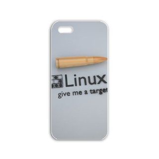 Diy Apple Iphone 5C Computer Series linux give me a target computer Black Case of Funny Cellphone Skin For Women: Cell Phones & Accessories