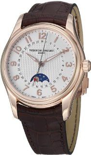 Frederique Constant Runabout White Dial Rose gold plated Mens Watch FC 330RM6B4 Frederique Constant Watches