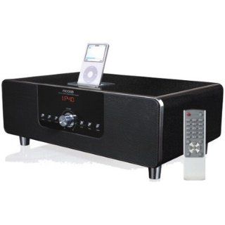 Microlab MD332 Alarm Radio Clock with iPod Dock (Black) : MP3 Players & Accessories