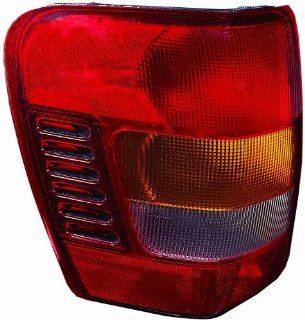 Depo 333 1925L AC R Jeep Grand Cherokee Left Hand Side CAPA Certified Tail Lamp Assembly: Automotive