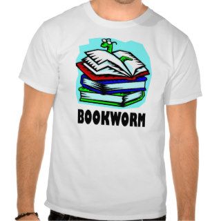 Funny Bookworm Reading Gift T shirt