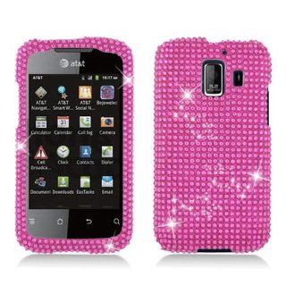Aimo Wireless HWU8665PCDI003 Bling Brilliance Premium Grade Diamond Case for Huawei Fusion 2 U8665   Retail Packaging   Hot Pink: Cell Phones & Accessories