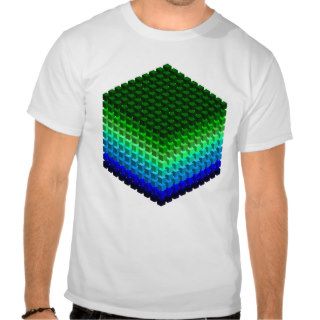 Cube of Cubes 3D Pattern Shirts