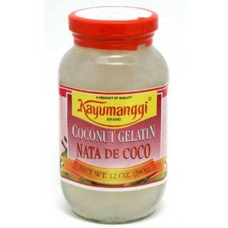 Kayumanggi Nata de Coco (White)340g : Gourmet Food : Grocery & Gourmet Food