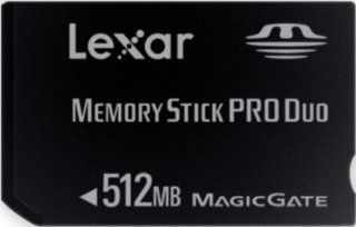 Lexar MSDP512 40 331 512MB Platinum Memory Stick PRO Duo (Retail Package): Electronics