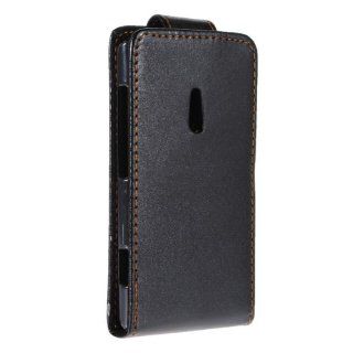 MaxSale Magnetic Protective Flip PU Leather Pouch Case For Nokia Lumia 800: Cell Phones & Accessories