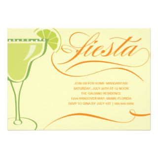 SUMMER FIESTA  PARTY INVITATION