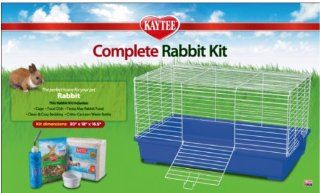 Kaytee My First Home and Fiesta Complete Starter Kit for Rabbits : Pet Cages : Pet Supplies