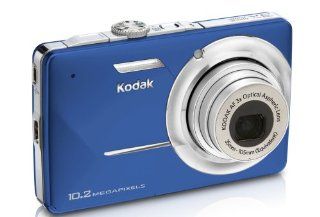 Kodak Easyshare M340 Digital Camera (Blue) : Point And Shoot Digital Cameras : Camera & Photo