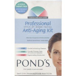 Ponds Professional Style At Home Facial Anti Aging Kit  Facial Treatment Products  Beauty