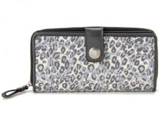 Coach 46491 Signature Ocelot Print Accordion Zip Around Wallet at  Womens Clothing store: