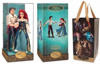 Ariel and Eric Doll Set Disney Fairytale Designer Collection Disney Store The Little Mermaid Limited Edition 6000: Toys & Games