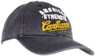 Carhartt Men's Flat Rock Cap, Black, One Size at  Mens Clothing store