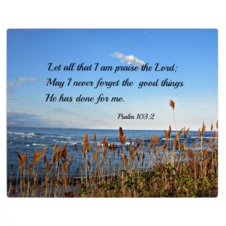 Psalm 1032 Let all that I am praise the LordDisplay Plaque