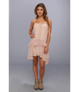 Free People Relaxed Tiered Ruffle Slip Nude